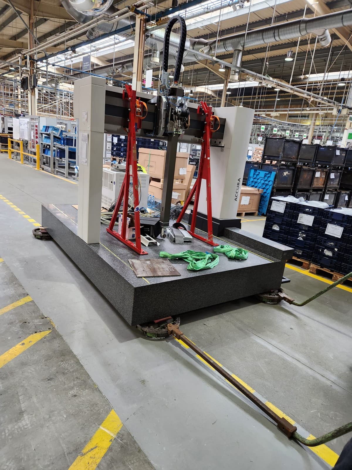 Measuring machine relocation - Poland