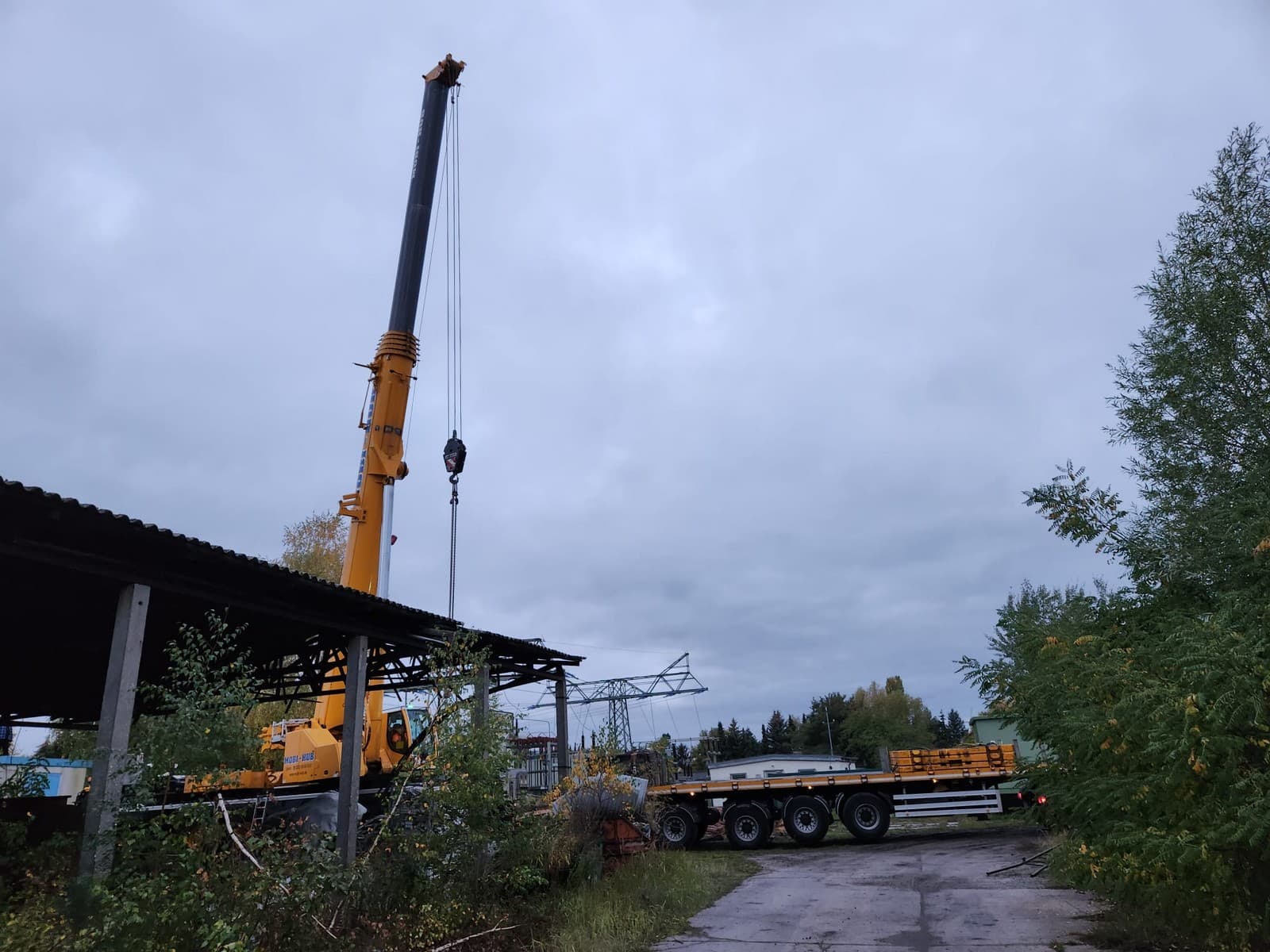 Boiler loading and shipment to Greece